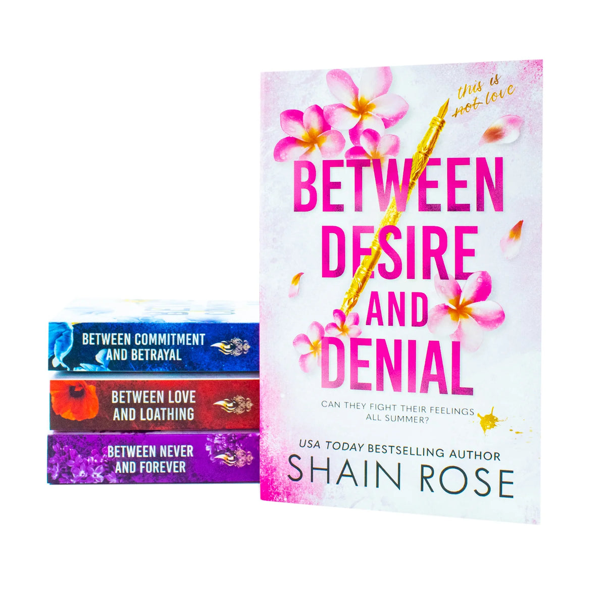 Hardy Billionaires Series – Books 1–4 Collection: Between Commitment and Betrayal, Between Love and Loathing & More - By Shain Rose - Paperback