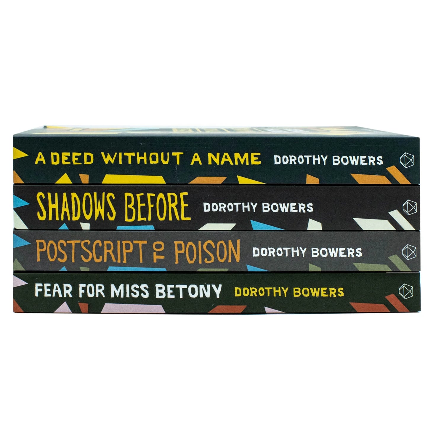 Chief Inspector Dan Pardoe Series – Complete 4 Book Collection: Postscript to Poison, Shadows Before, A Deed Without a Name & Fear for Miss Betony - By Dorothy Bowers - Paperback