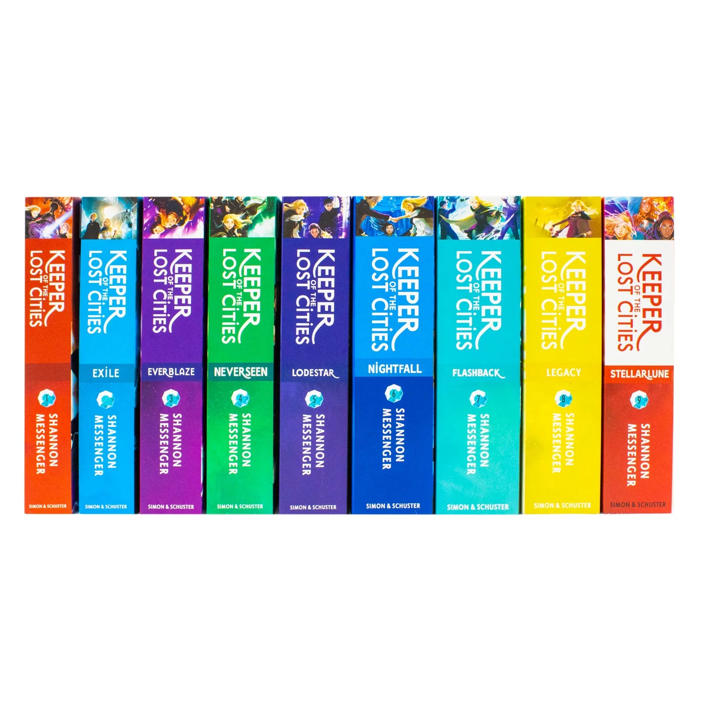 Keeper of the Lost Cities – 9 Book Collection Set: Fantasy Adventure, Magic & Young Reader Fiction - By Shannon Messenger