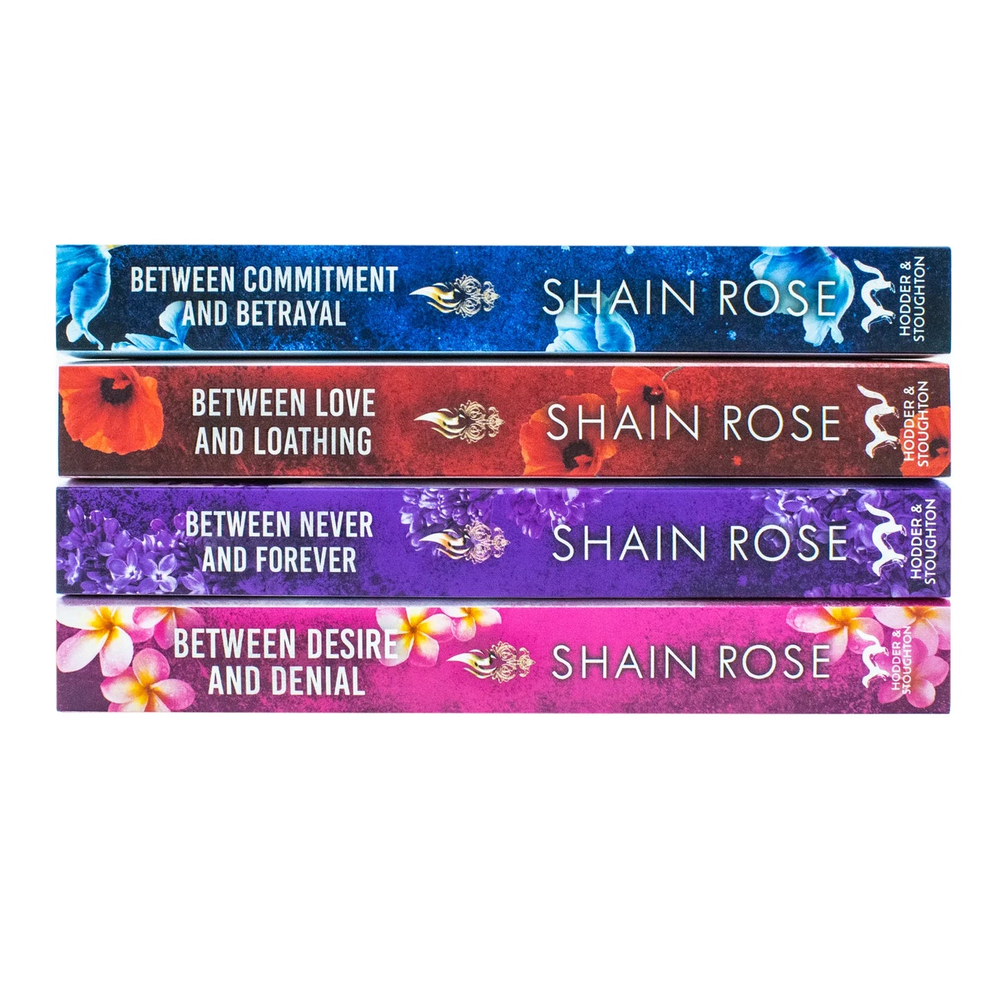 Hardy Billionaires Series – Books 1–4 Collection: Between Commitment and Betrayal, Between Love and Loathing & More - By Shain Rose - Paperback