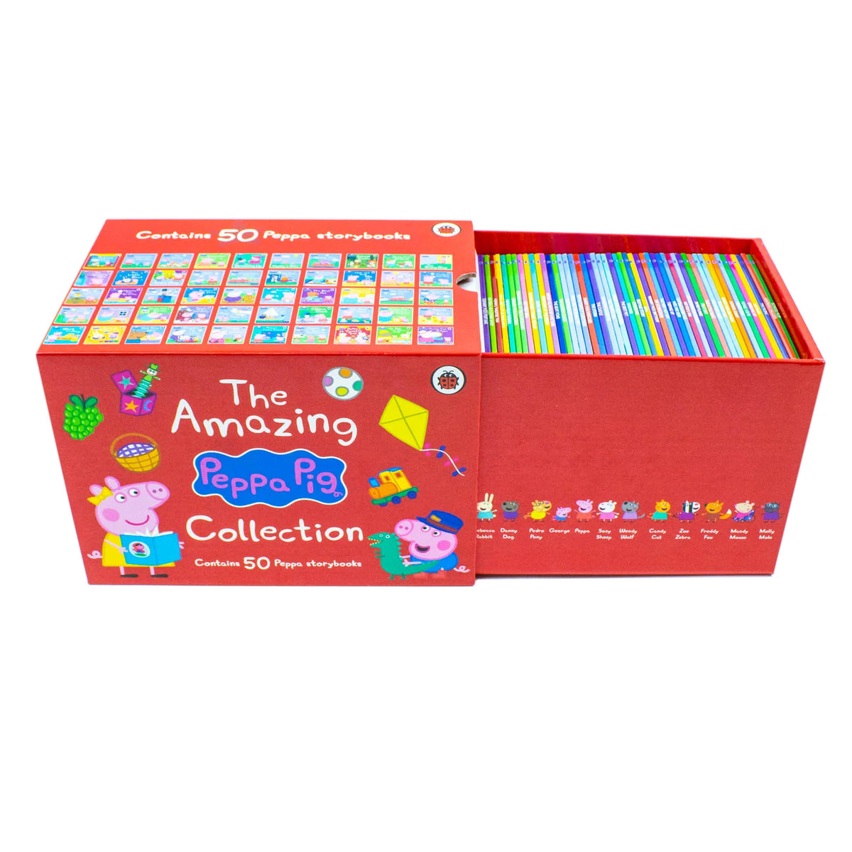 The Amazing Peppa Pig Collection – 50 Book Box Set: Red Box - By Peppa Pig - Paperback