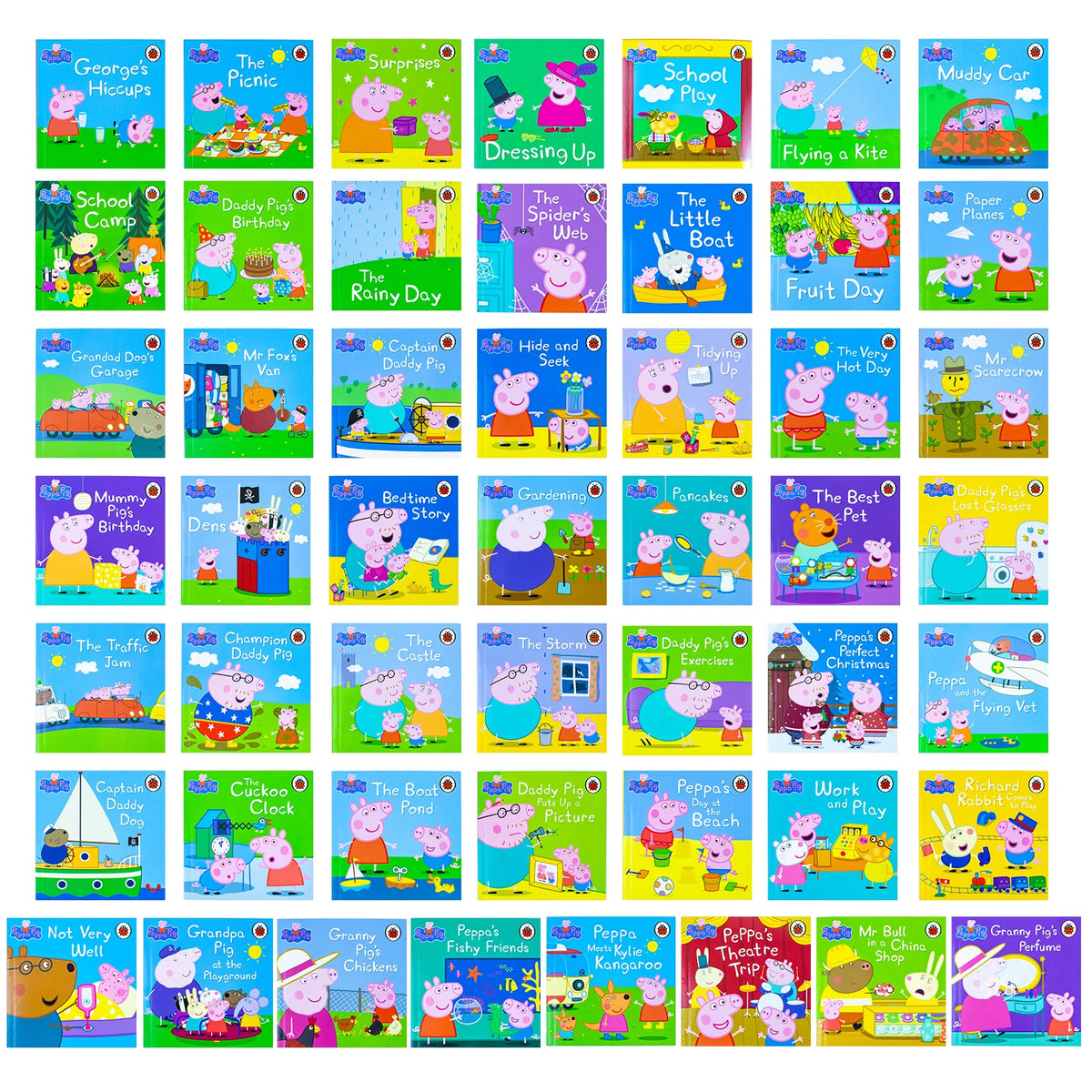 The Amazing Peppa Pig Collection – 50 Book Box Set: Red Box - By Peppa Pig - Paperback