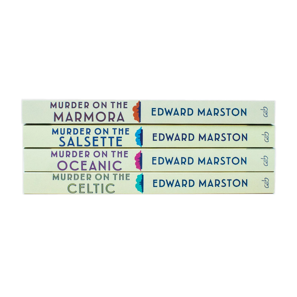 Edward Marston Ocean Liner Mysteries – 4 Book Collection: Murder on the Oceanic, Murder on the Celtic & More - By Edward Marston - Paperback