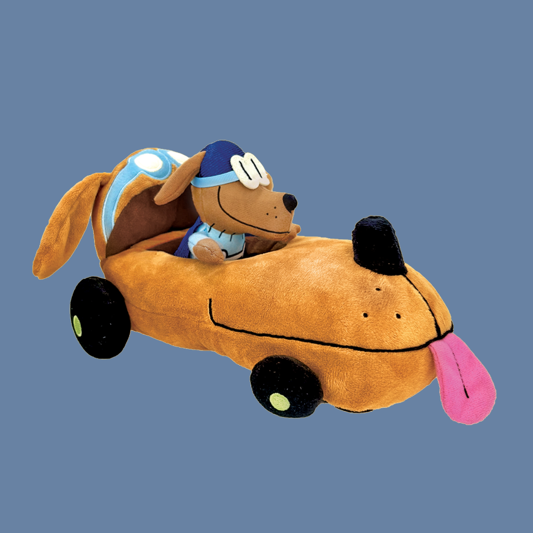 Dog Man's Dogmobile Plush