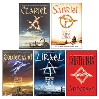 The Old Kingdom Series Books (1-5) Collection Set By Garth Nix