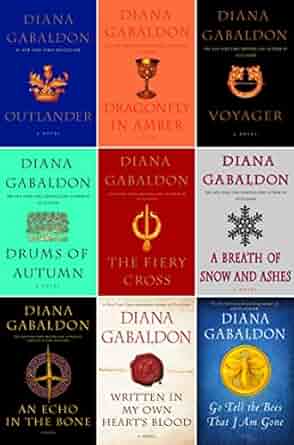 Outlander Nine Books Mass Market Paperback