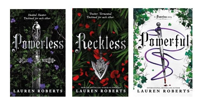 The Powerless Trilogy By Lauren Roberts 3 Books Collection Powerless, Powerful and Reckless