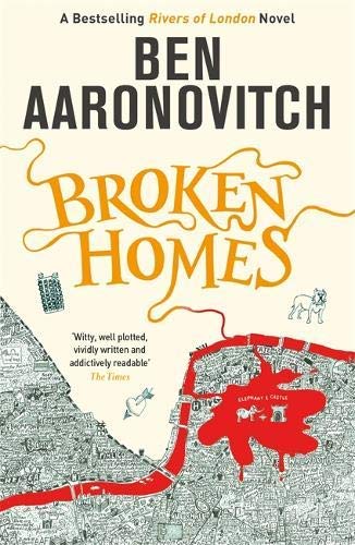 Rivers of London Series Collection 7 Books Set: Rivers of London, Moon Over Soho, Whispers Under Ground, Broken Homes, Foxglove Summer, The Hanging Tree, Lies Sleeping - By Ben Aaronovitch - Paperback