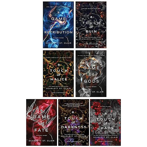 Hades x Persephone Saga 7 Books Collection Set - By Scarlett St. Clair - Hardcover