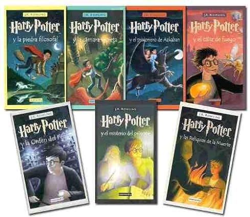 Harry Potter en Español, la Coleccion de Regalo Completa. Tapa Dura. Bellos - JK Rowling - Hardcover