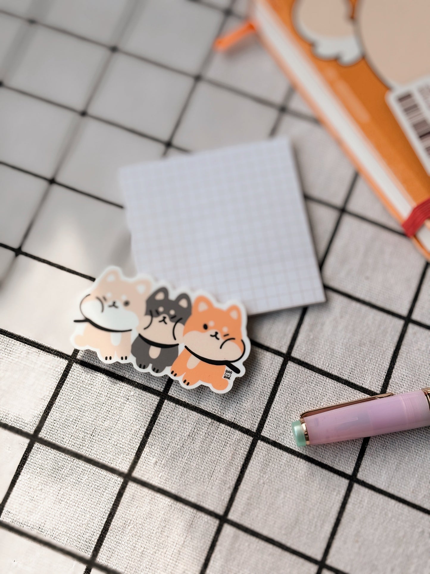 Triple Threat Sticker