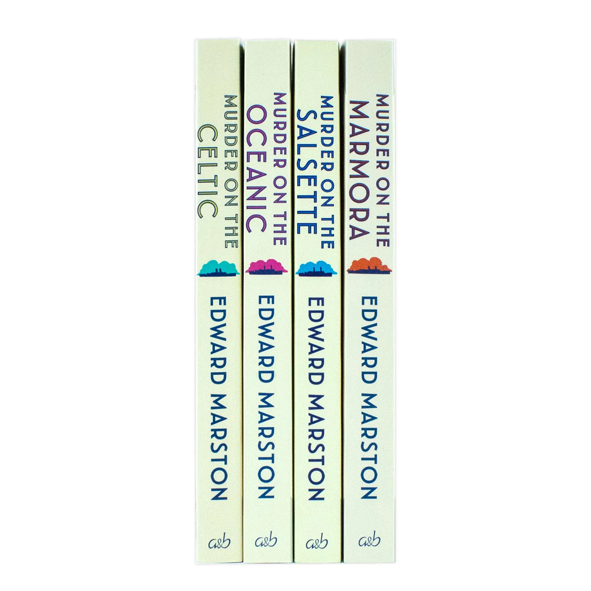 Edward Marston Ocean Liner Mysteries – 4 Book Collection: Murder on the Oceanic, Murder on the Celtic & More - By Edward Marston - Paperback