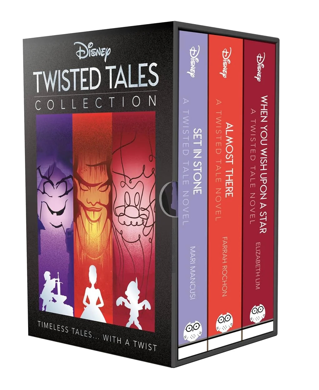 Disney Twisted Tales Collection – 3 Book Box Set: When You Wish Upon a Star, Almost There & Set in Stone - Disney - Box Set