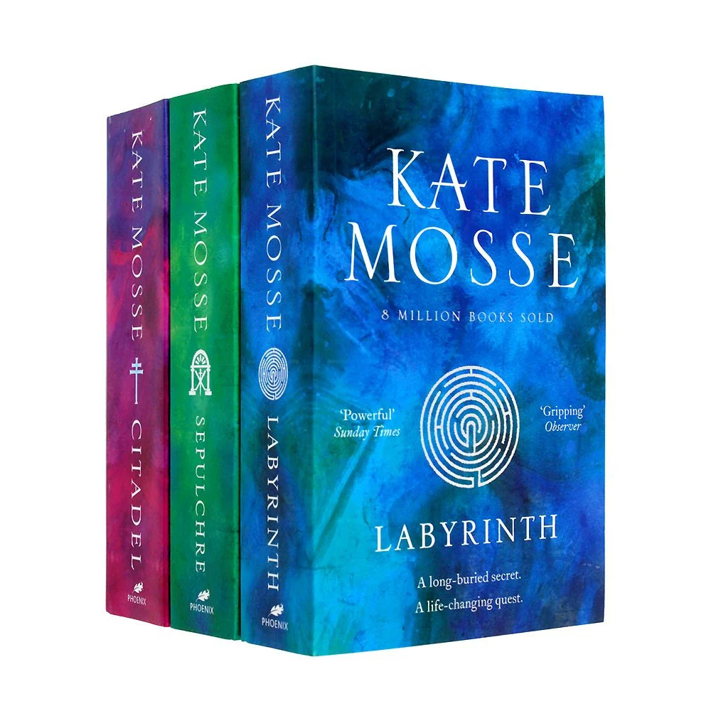 Languedoc Trilogy – Complete 3 Book Set: Labyrinth, Sepulchre & Citadel - By Kate Mosse - Paperback