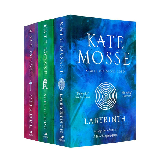 Languedoc Trilogy – Complete 3 Book Set: Labyrinth, Sepulchre & Citadel - By Kate Mosse - Paperback