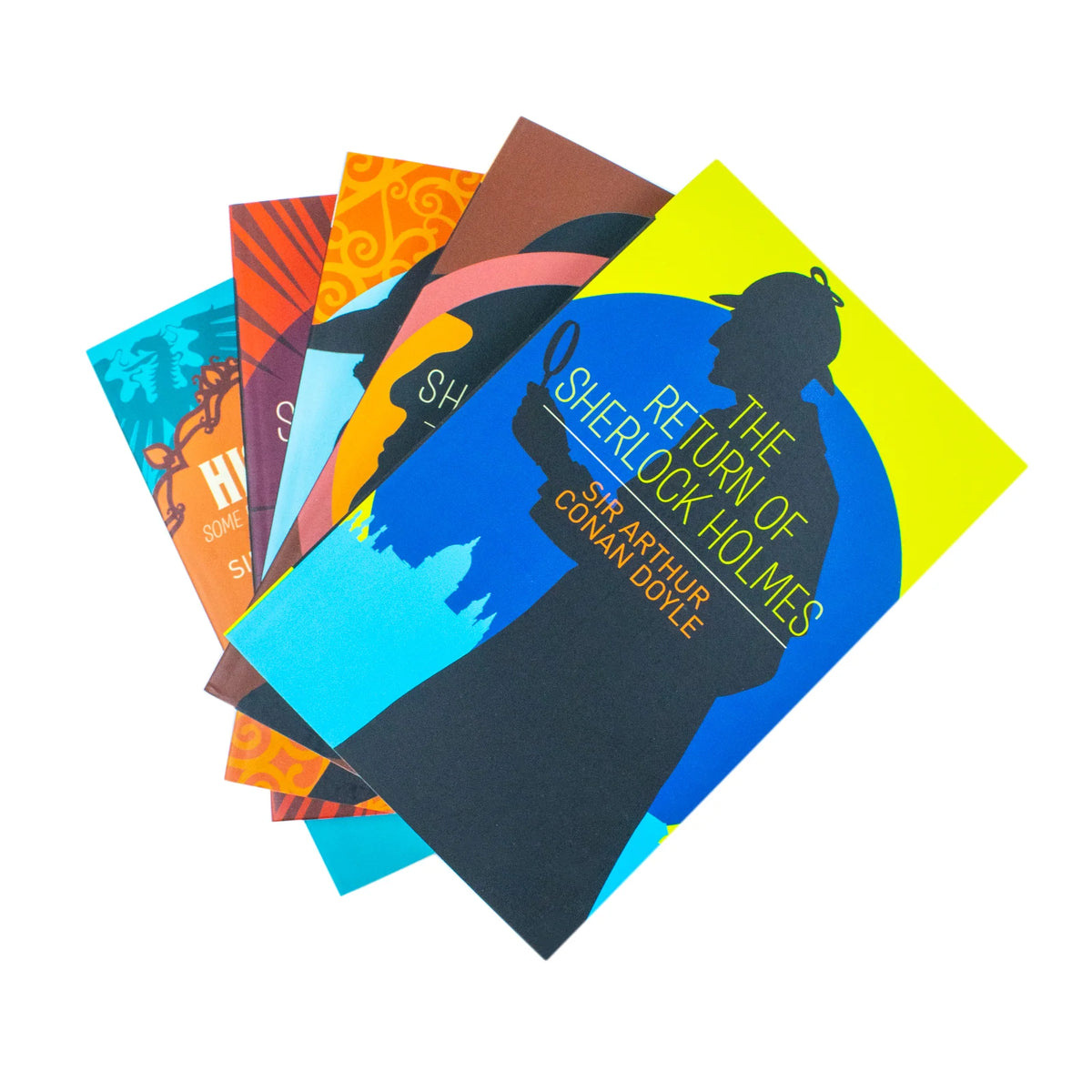 Sherlock Holmes: His Greatest Cases – 5 Book Boxed Set: A Study in Scarlet, The Adventures of Sherlock Holmes & More - By Arthur Conan Doyle - Paperback