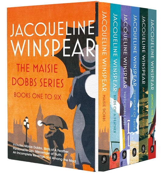 Maisie Dobbs Mystery Series – Books 1–6 Collection: Maisie Dobbs, Birds of a Feather, Pardonable Lies & More - By Jacqueline Winspear - Paperback