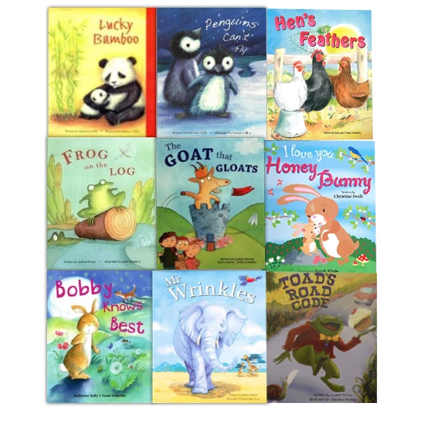 Alligator Flat Picture Book Collection – 9 Book Set: Frog on the Log, Mr. Wrinkles & More - Paperback