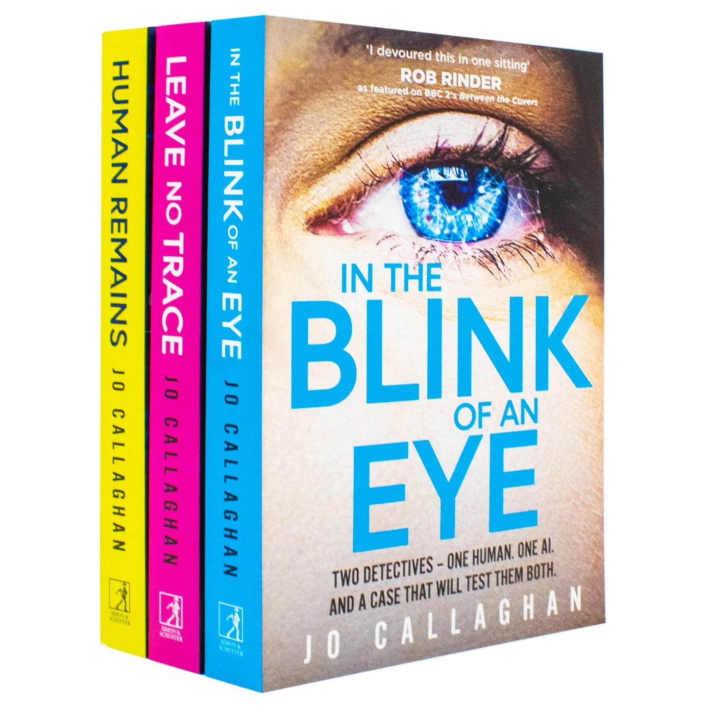 Kat and Lock Series – 3 Book Collection Set: In the Blink of an Eye, Leave No Trace & Human Remains - By Jo Callaghan