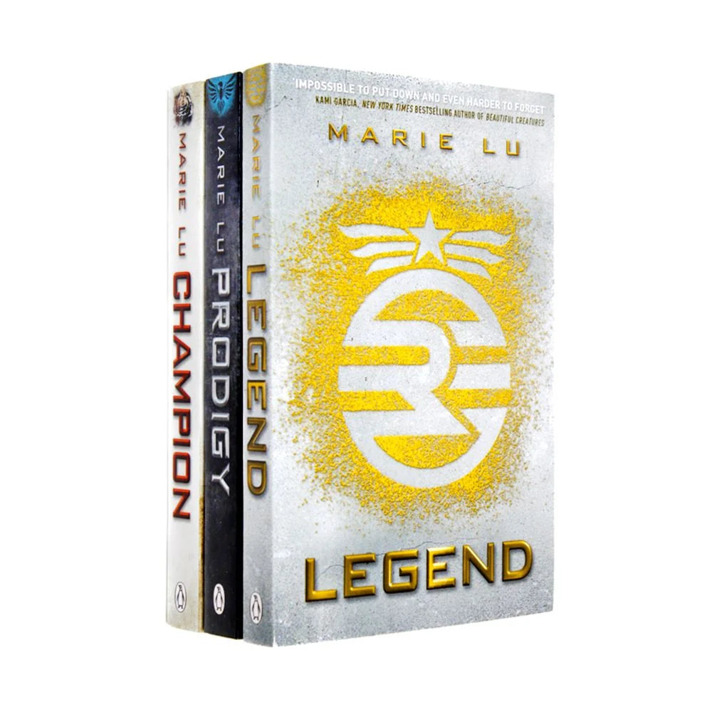 Legend Trilogy – Complete 3 Book Collection: Legend, Prodigy & Champion - By Marie Lu - Paperback