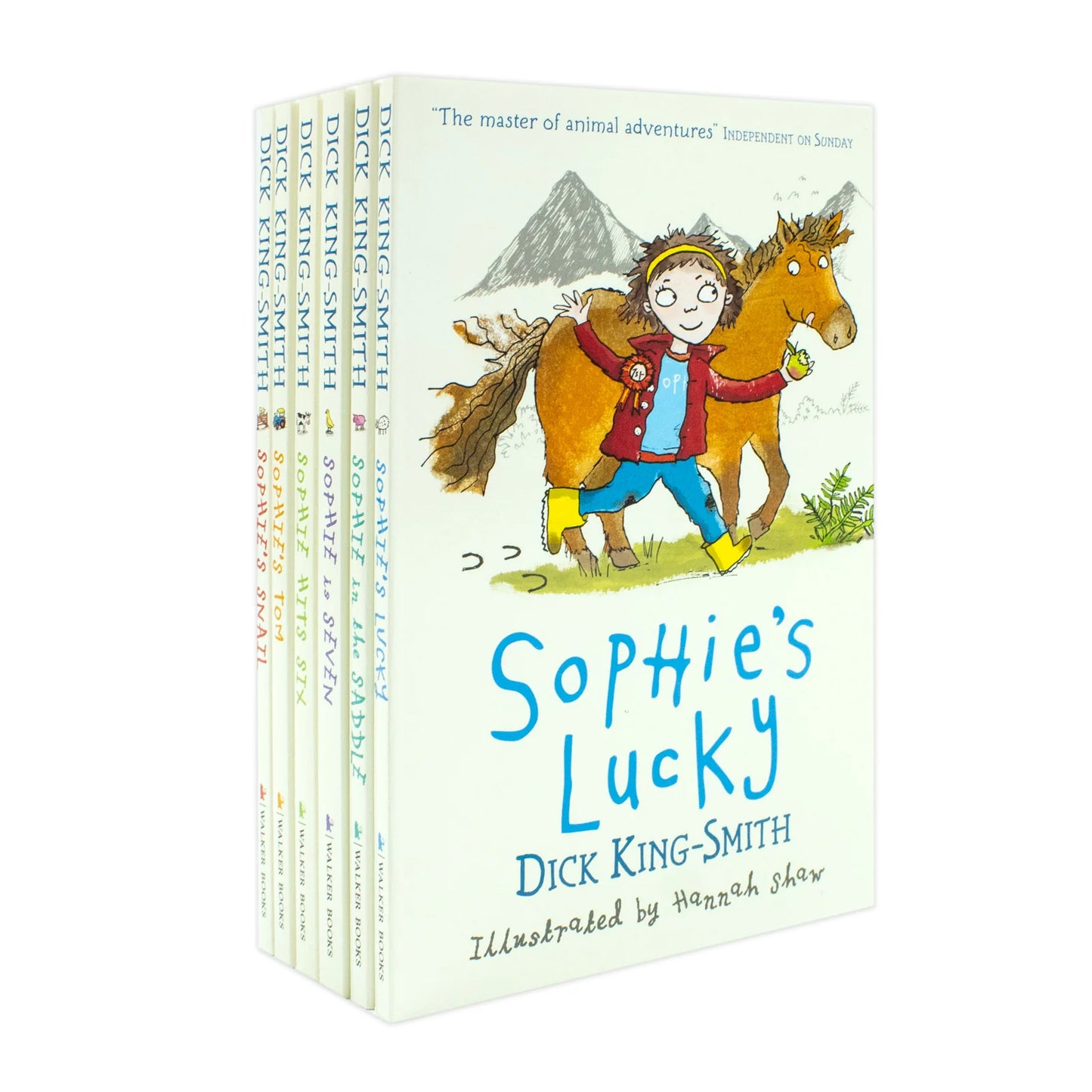 Dick King-Smith – Sophie Animal Stories: 6 Book Collection Set - Includes Sophie's Snail - Children's Animal Stories & Adventures