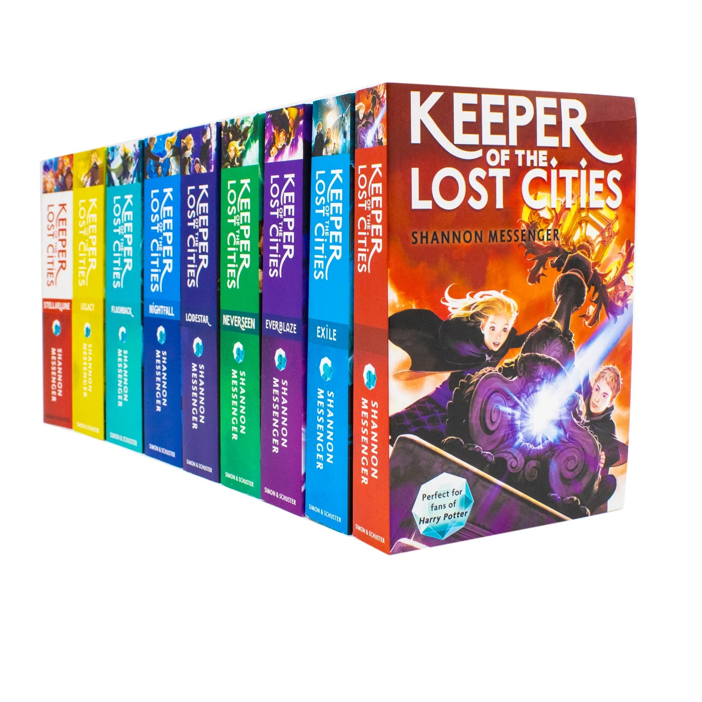 Keeper of the Lost Cities – 9 Book Collection Set: Fantasy Adventure, Magic & Young Reader Fiction - By Shannon Messenger