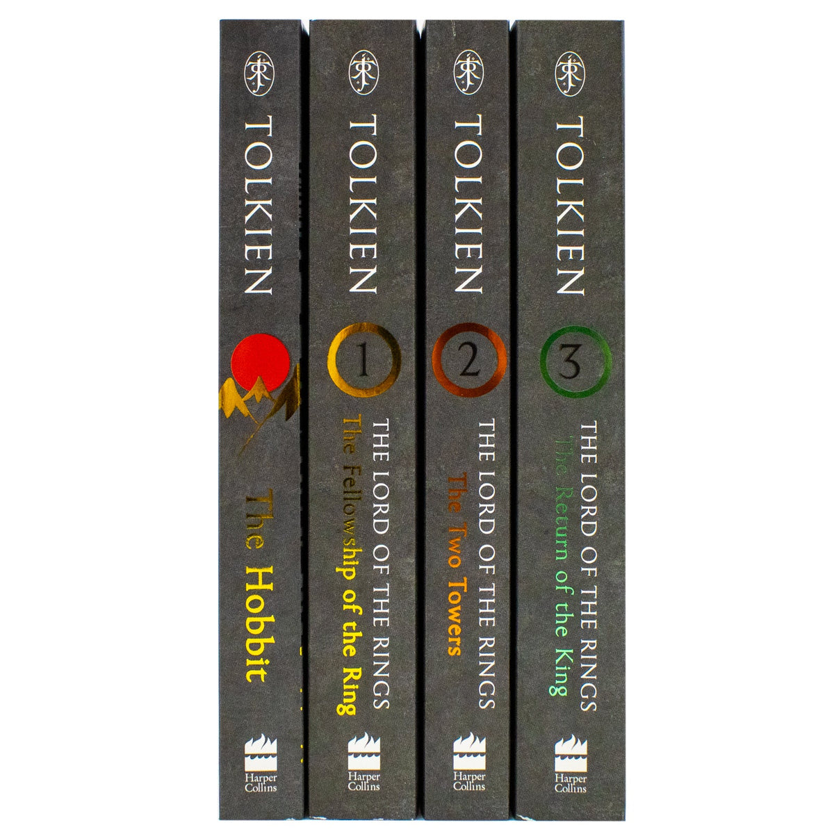 The Hobbit & The Lord of the Rings – 4 Book Box Set: The Hobbit, The Fellowship of the Ring & More - By J.R.R. Tolkien - Paperback