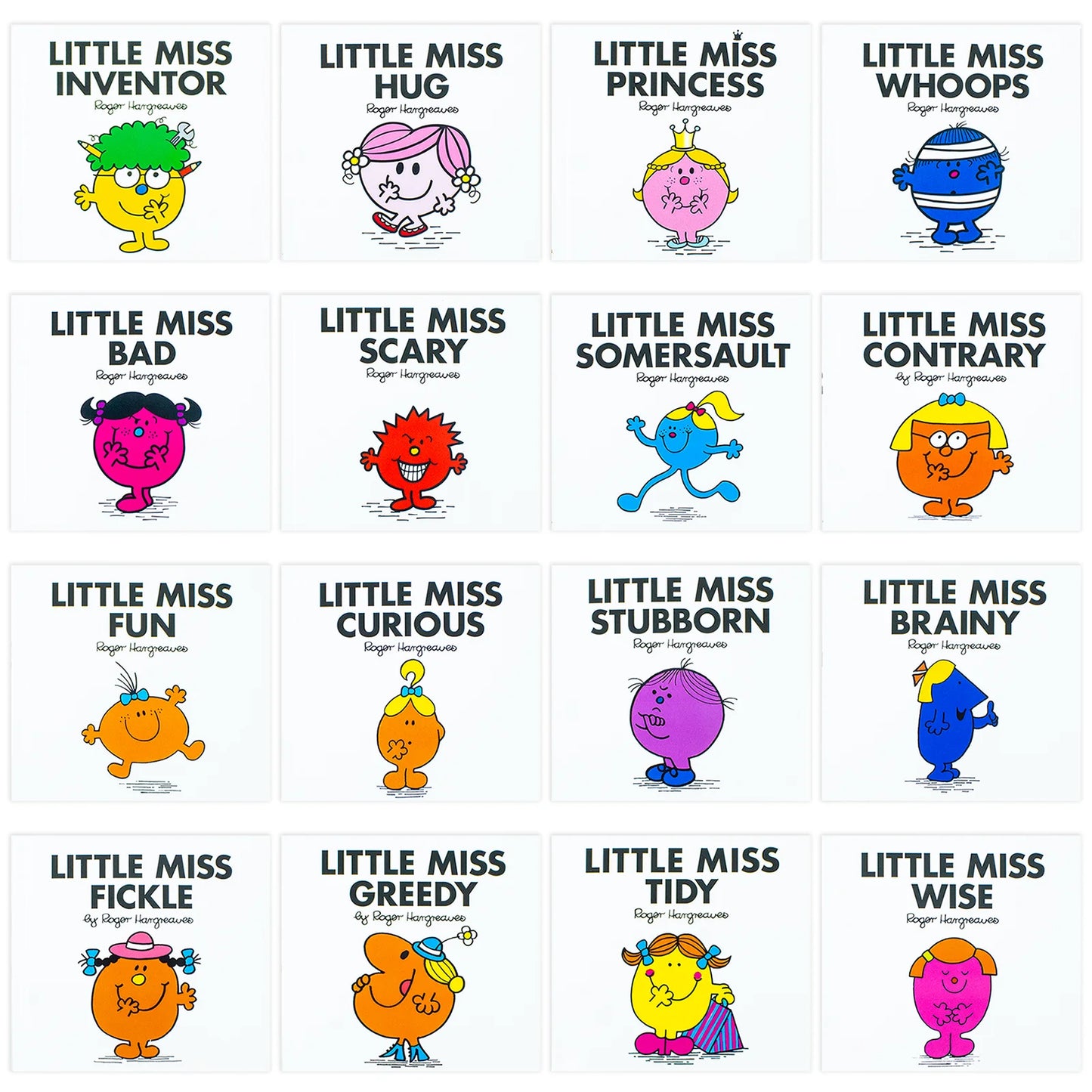 Little Miss Complete Collection – 36 Book Set: Classic Children's Stories, Humour & Fun - By Roger Hargreaves
