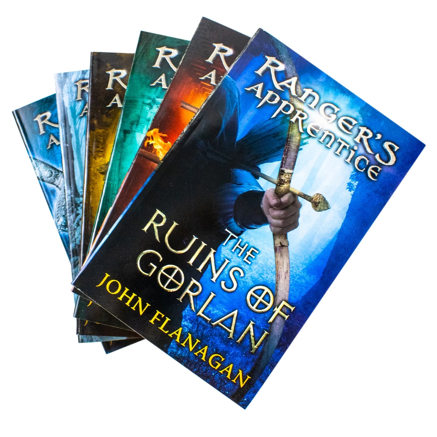 Ranger's Apprentice – Series 1: 6 Book Collection Set: The Ruins of Gorlan & More - By John Flanagan - Paperback