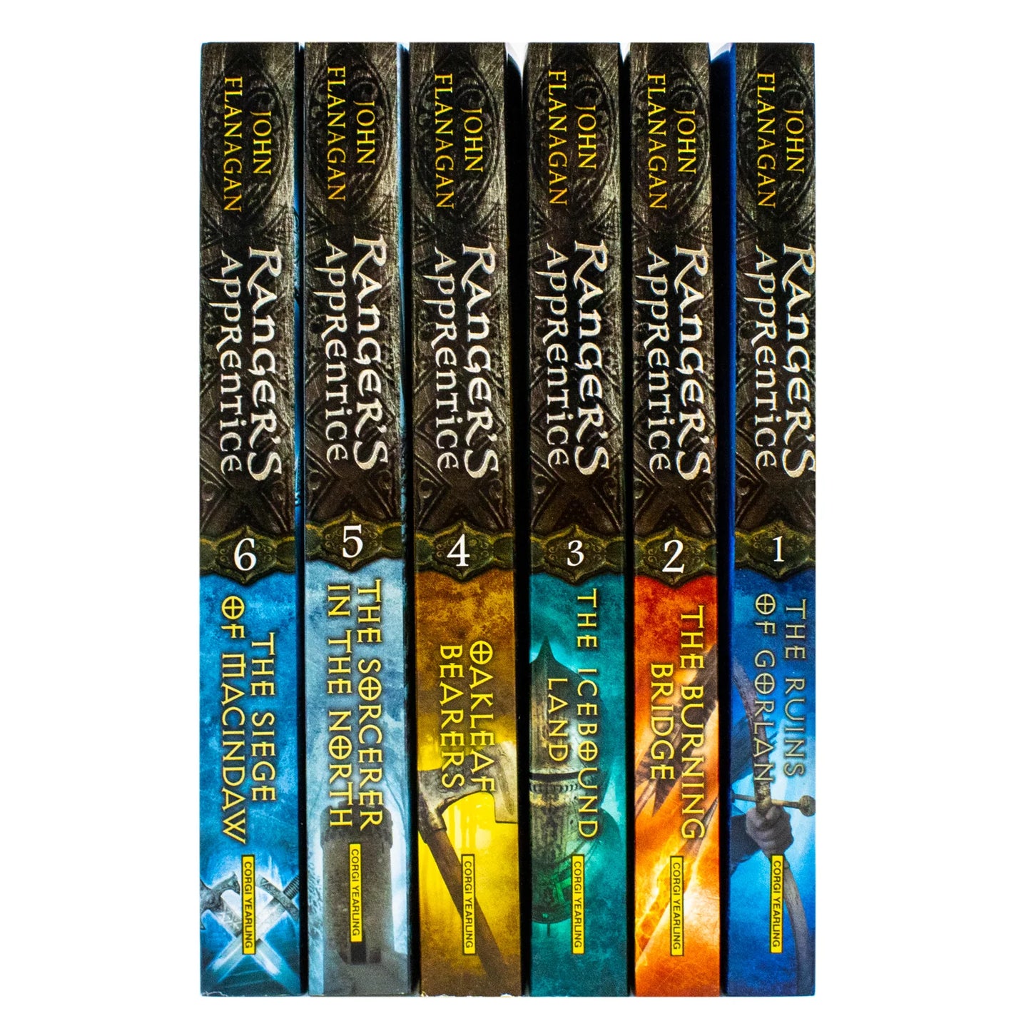 Ranger's Apprentice – Series 1: 6 Book Collection Set: The Ruins of Gorlan & More - By John Flanagan - Paperback