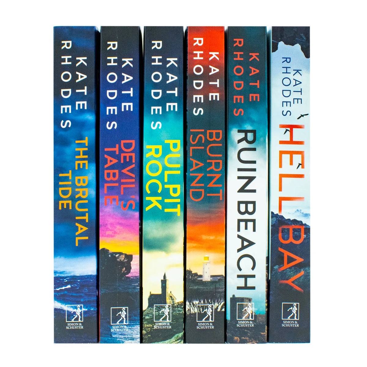 DI Ben Kitto Series – Complete 6 Book Set: Hell Bay, Ruin Beach, Burnt Island & More - By Kate Rhodes - Paperback