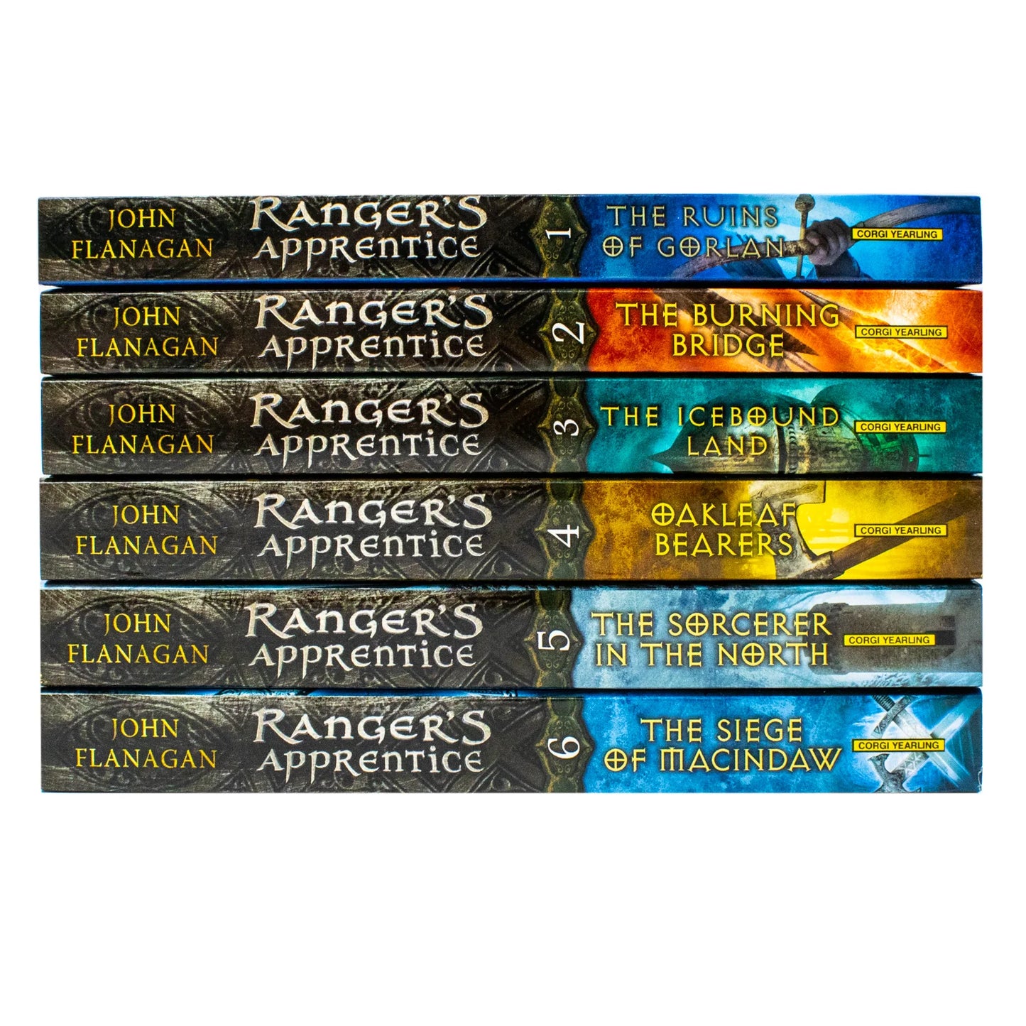 Ranger's Apprentice – Series 1: 6 Book Collection Set: The Ruins of Gorlan & More - By John Flanagan - Paperback