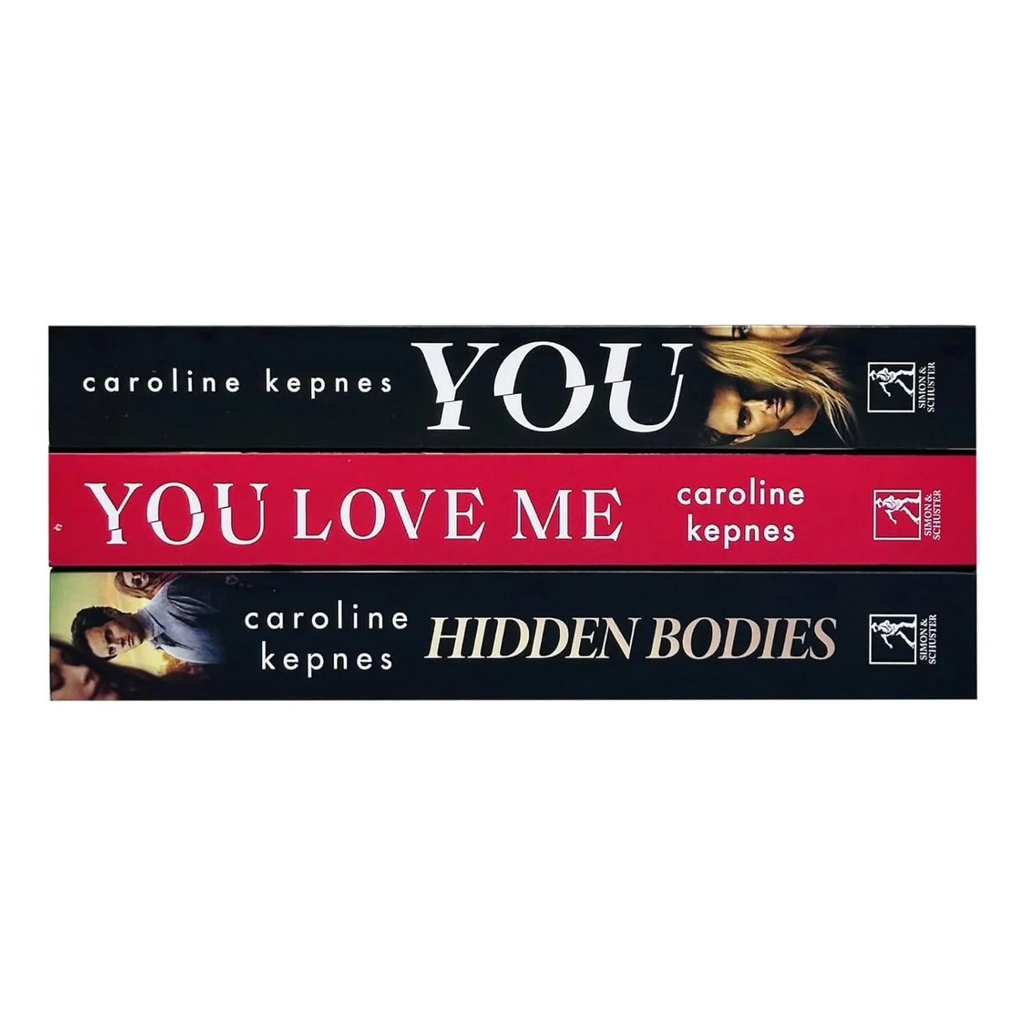 Caroline Kepnes – 3 Book Collection Set: You, Hidden Bodies & You Love Me - Psychological Thriller Series - Paperback