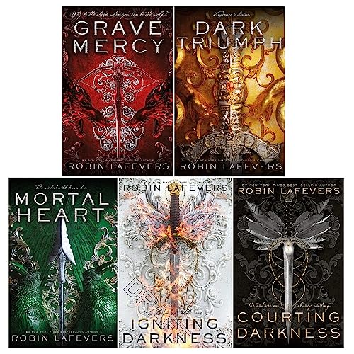 Robin LaFevers His Fair Assassin & Courting Darkness Series 5 Books Collection Set