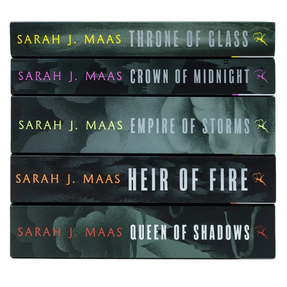 Throne Of Glass Series Collection 5 Books Set By Sarah J. Maas 2019 Edition