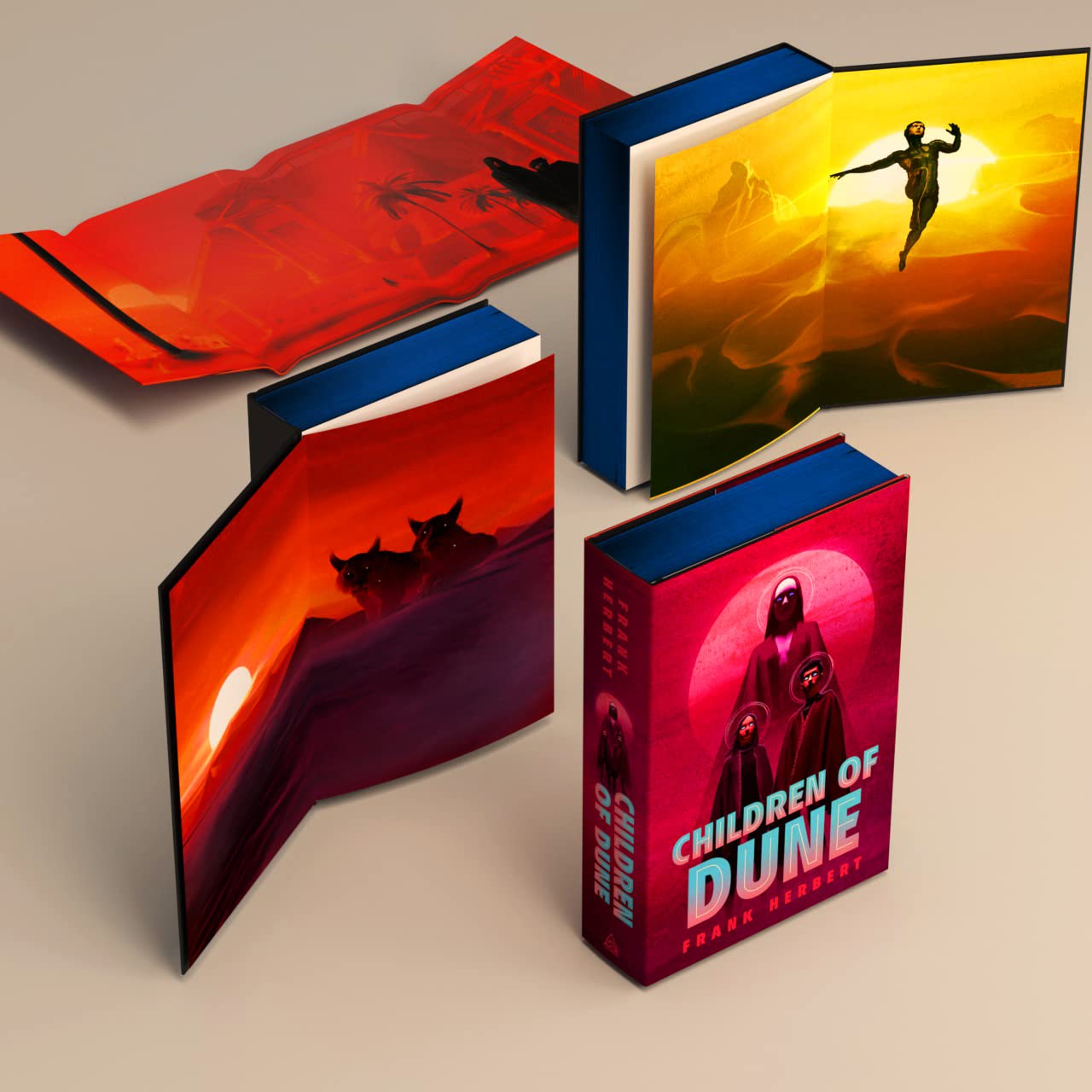 Frank Herbert's Dune Saga 3-Book Deluxe Hardcover Boxed Set: Dune, Dune Messiah, and Children of Dune