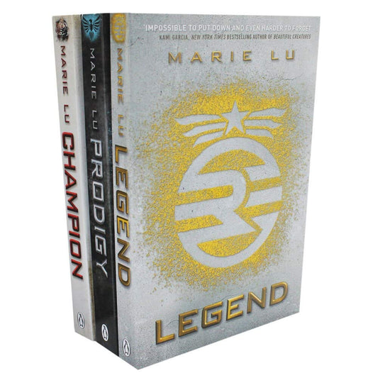 Legend Trilogy – Complete 3 Book Collection: Legend, Prodigy & Champion - By Marie Lu - Paperback