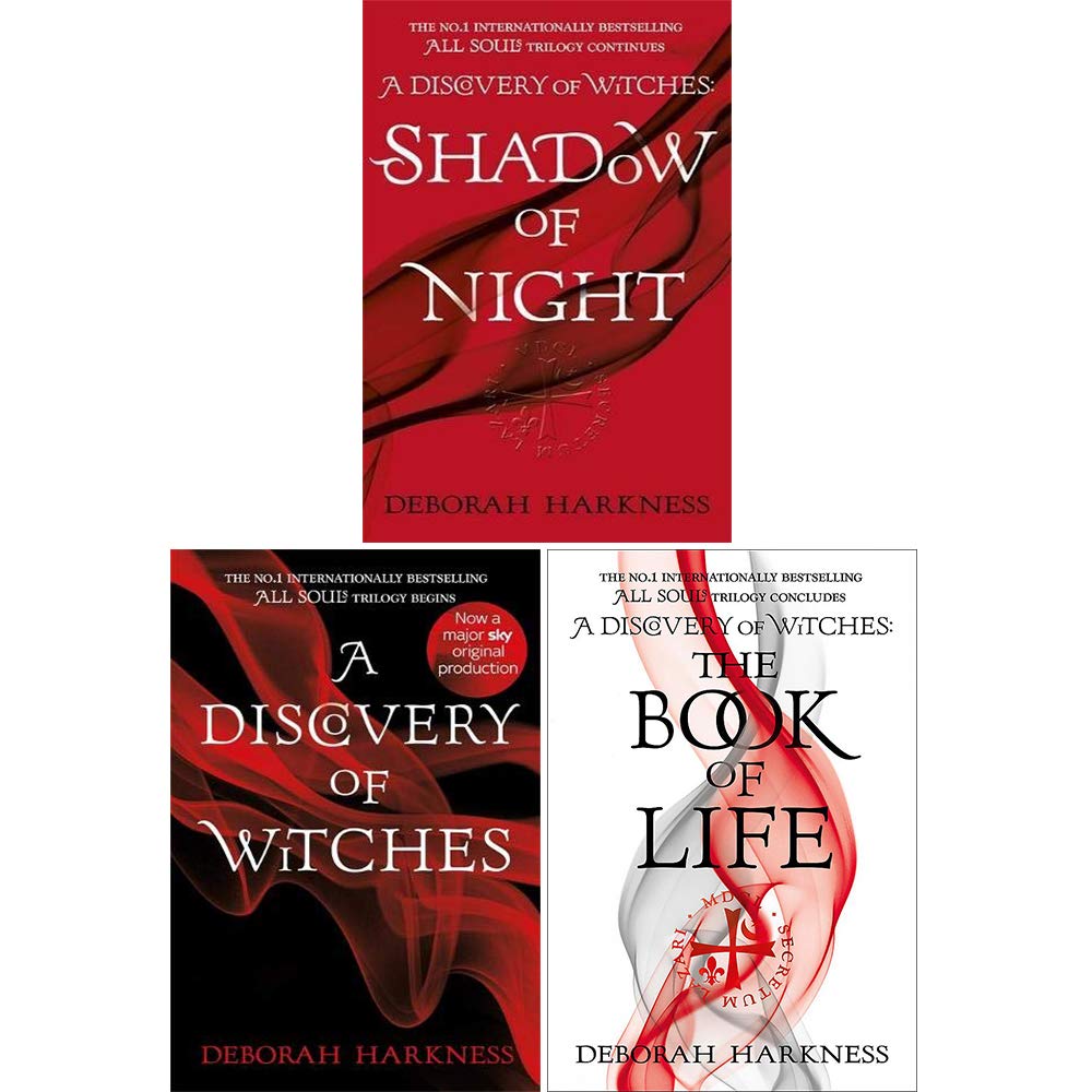 Deborah Harkness All Souls Series (1-3) Books Collection Set (A Discovery of Witches, Shadow of Night, The Book of Life)