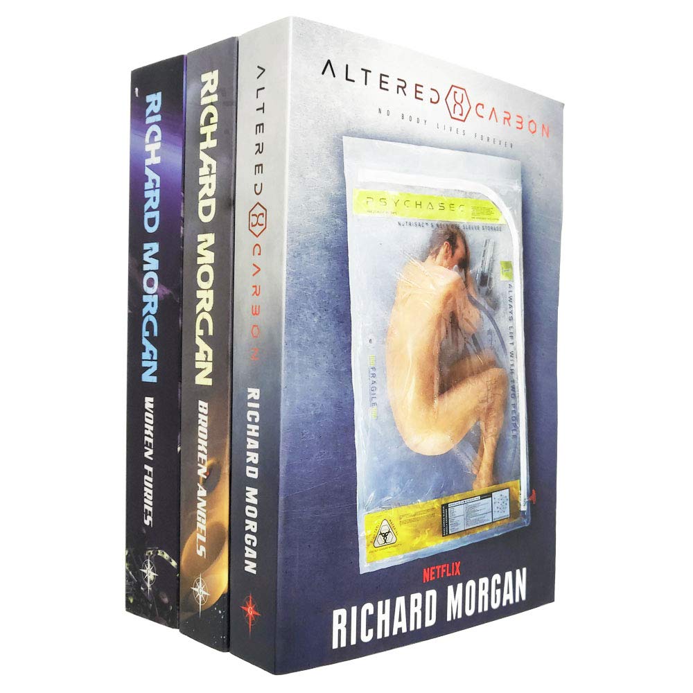 Altered Carbon – 3 Book Collection Set: Altered Carbon, Broken Angels & Woken Furies - By Richard K. Morgan - Paperback
