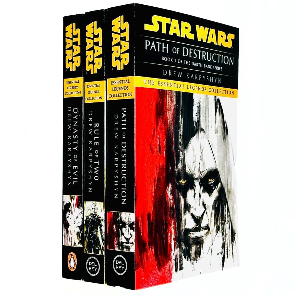 Star Wars: Essential Legends Collection Darth Bane Trilogy Books Set By Drew Karpyshyn