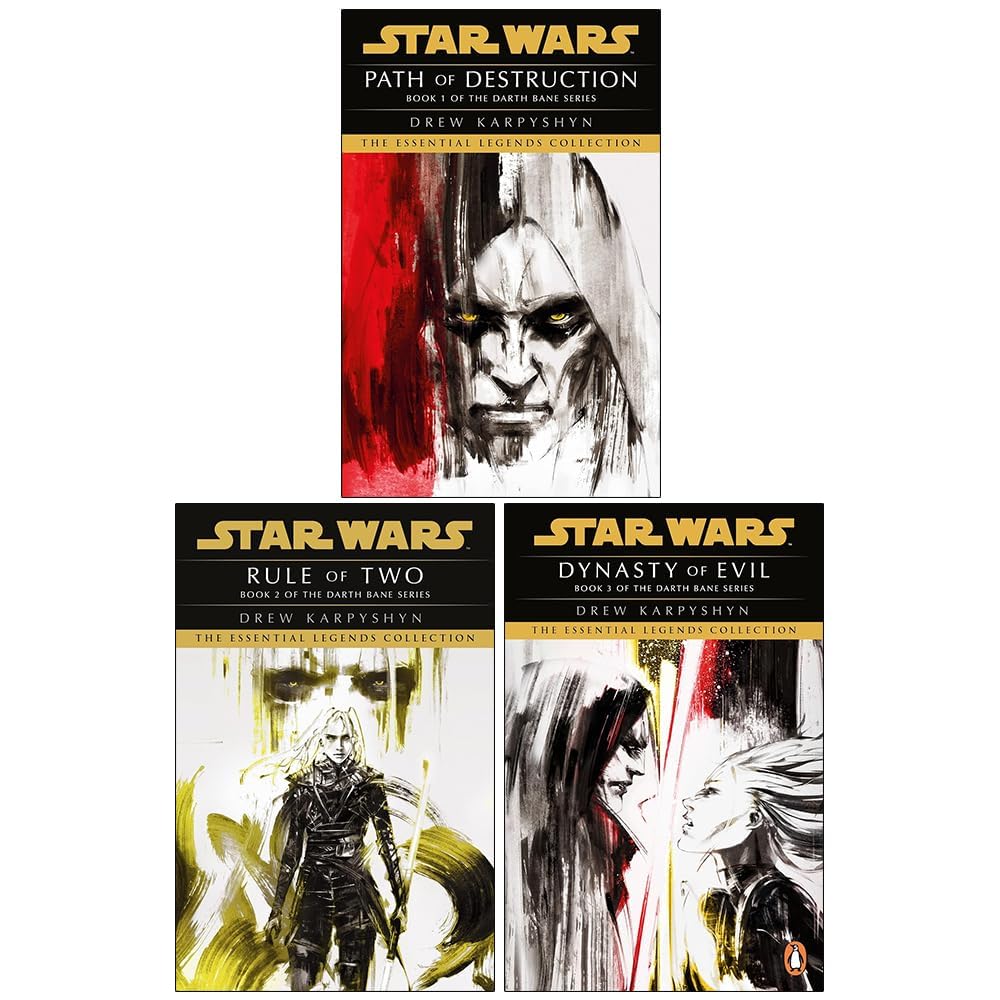 Star Wars: Essential Legends Collection Darth Bane Trilogy Books Set By Drew Karpyshyn