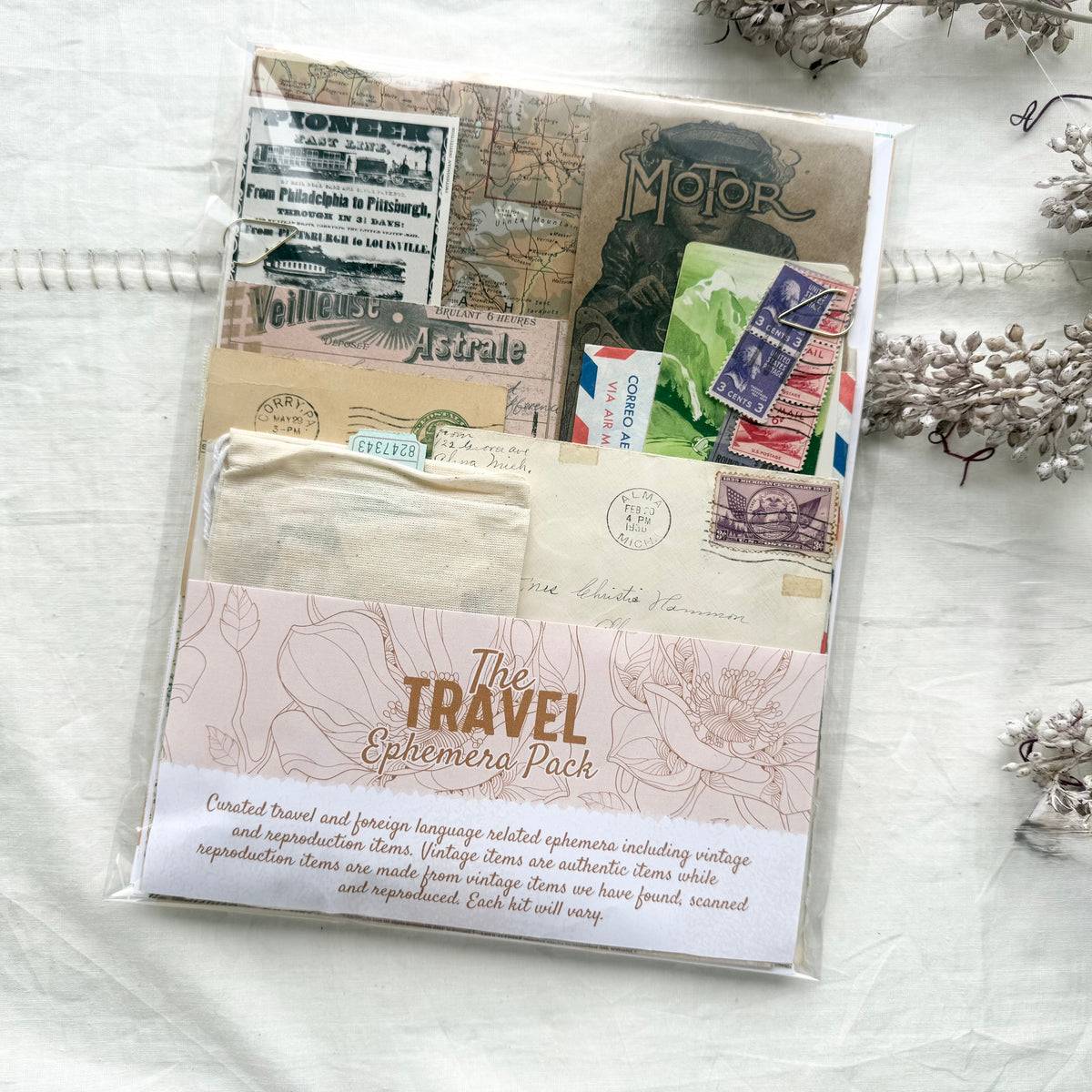 Travel Ephemera Kit