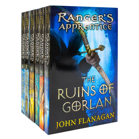 Ranger's Apprentice – Series 1: 6 Book Collection Set: The Ruins of Gorlan & More - By John Flanagan - Paperback