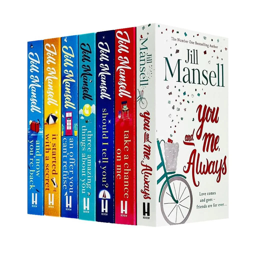 Jill Mansell Collection – 7 Book Set: And Now You're Back, An Offer You Can't Refuse & More - By Jill Mansell - Paperback