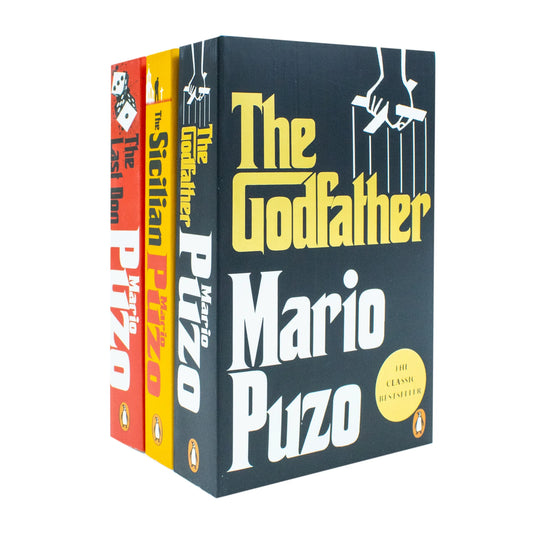 Mario Puzo Collection – 3 Book Set: The Godfather, The Sicilian & The Last Don - By Mario Puzo - Paperback