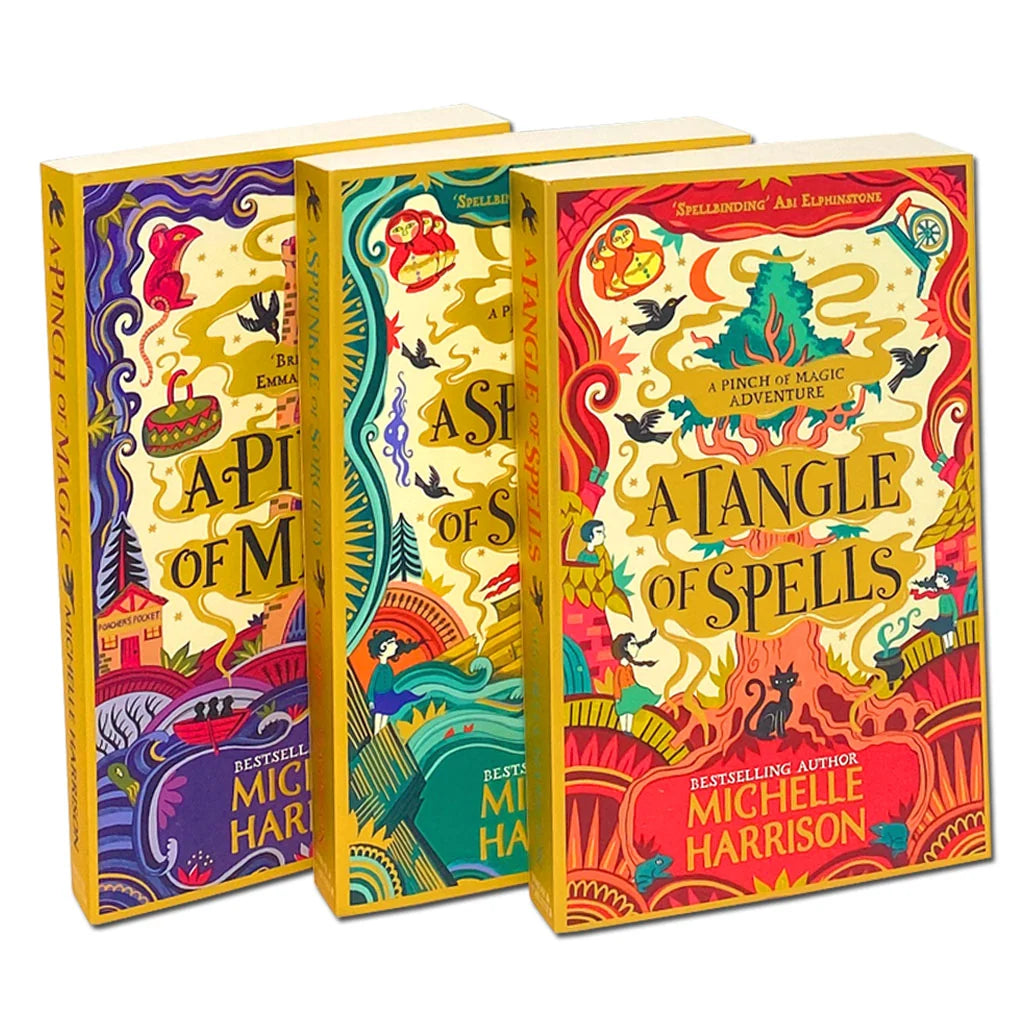 A Pinch of Magic Adventure Collection – 3 Book Set - By Michelle Harrison - Children's Fantasy & Magical Adventures