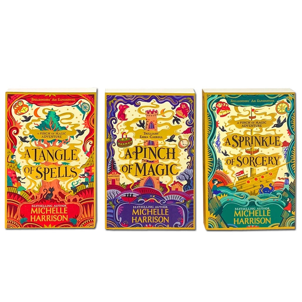 A Pinch of Magic Adventure Collection – 3 Book Set - By Michelle Harrison - Children's Fantasy & Magical Adventures