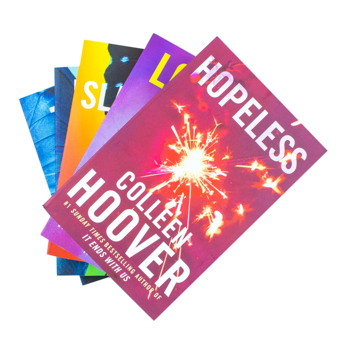 Colleen Hoover Collection – 5 Book Set: Slammed, Point of Retreat, This Girl, Hopeless & Losing Hope - By Colleen Hoover - Paperback