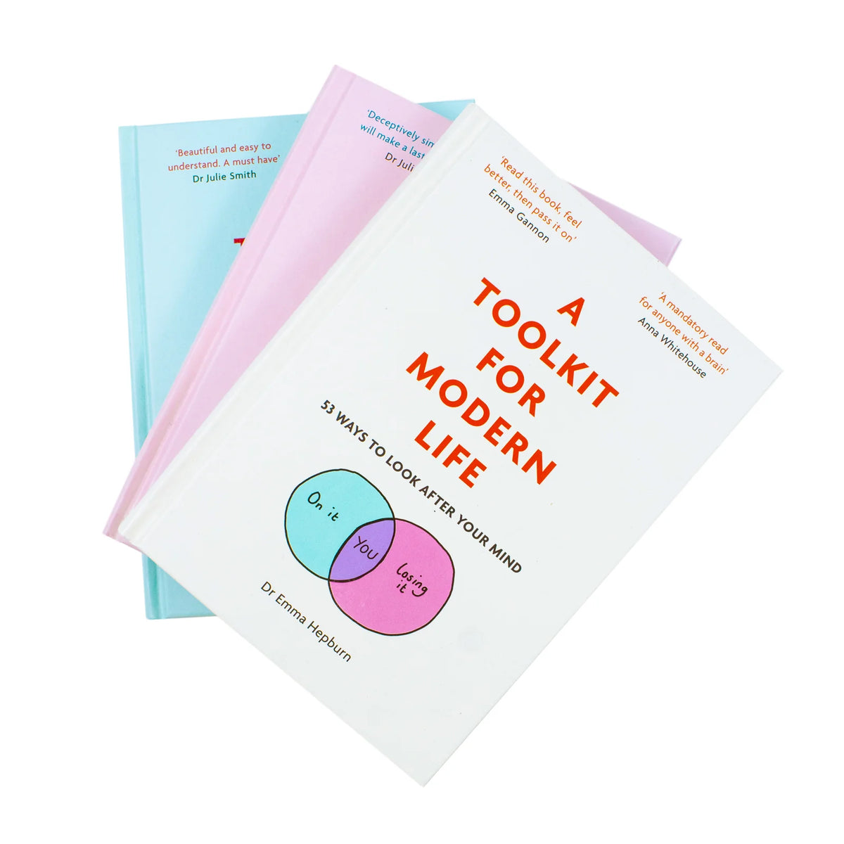 Dr Emma Hepburn 3 Book Collection – A Toolkit for Happiness, A Toolkit for Modern Life & A Toolkit for Your Emotions - By Dr Emma Hepburn - Hardback