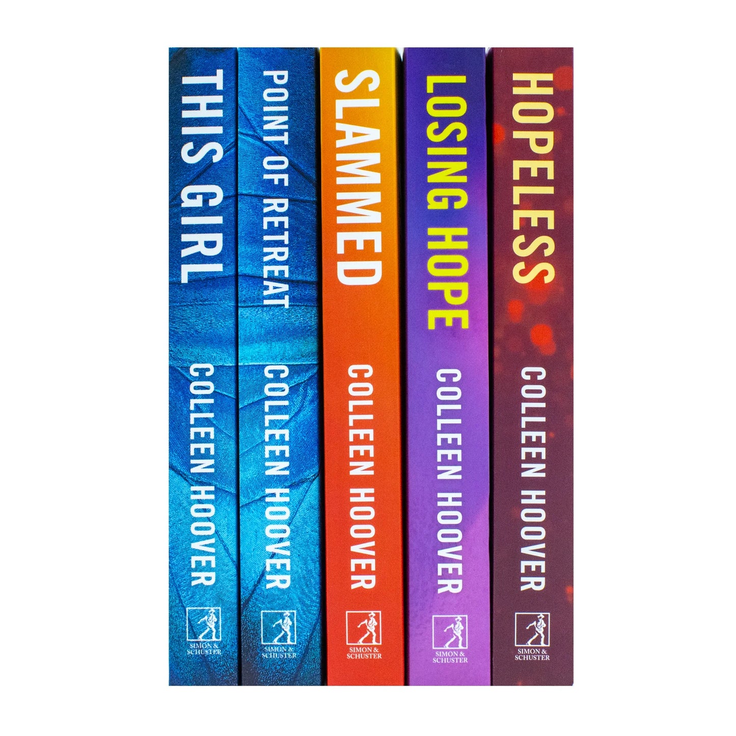Colleen Hoover Collection – 5 Book Set: Slammed, Point of Retreat, This Girl, Hopeless & Losing Hope - By Colleen Hoover - Paperback
